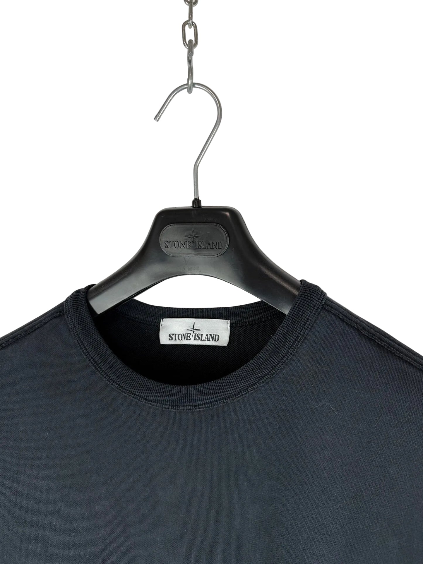 Felpa nera Stone Island - Taglia M