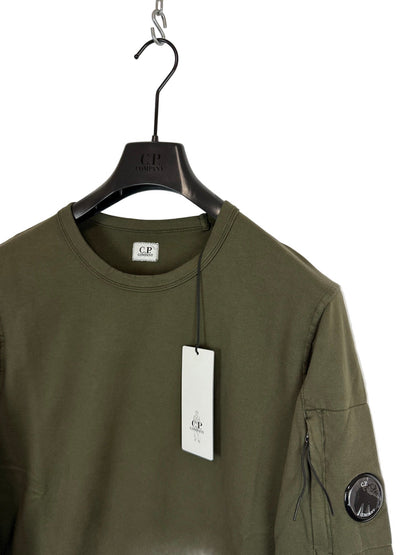 Felpa verde oliva C.P. Company (nuova con cartellino) - Taglia S