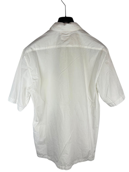 Camicia bianca con taschino sul petto C.P. Company (nuova con cartellino) - Taglia L