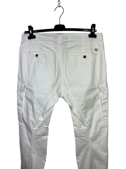 Pantaloni cargo bianchi C.P. Company (nuovi con cartellino) - Taglia W32