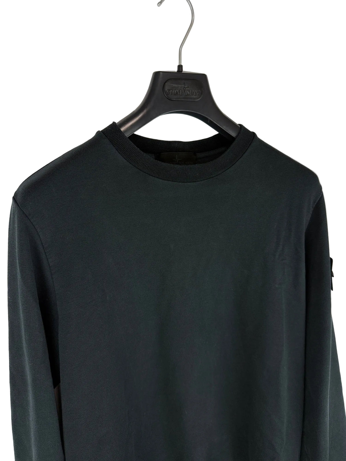 Felpa nera Ghost Stone Island - Taglia S