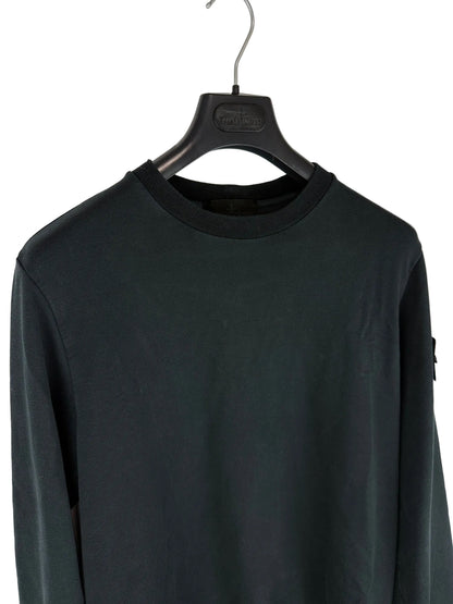 Felpa nera Ghost Stone Island - Taglia S