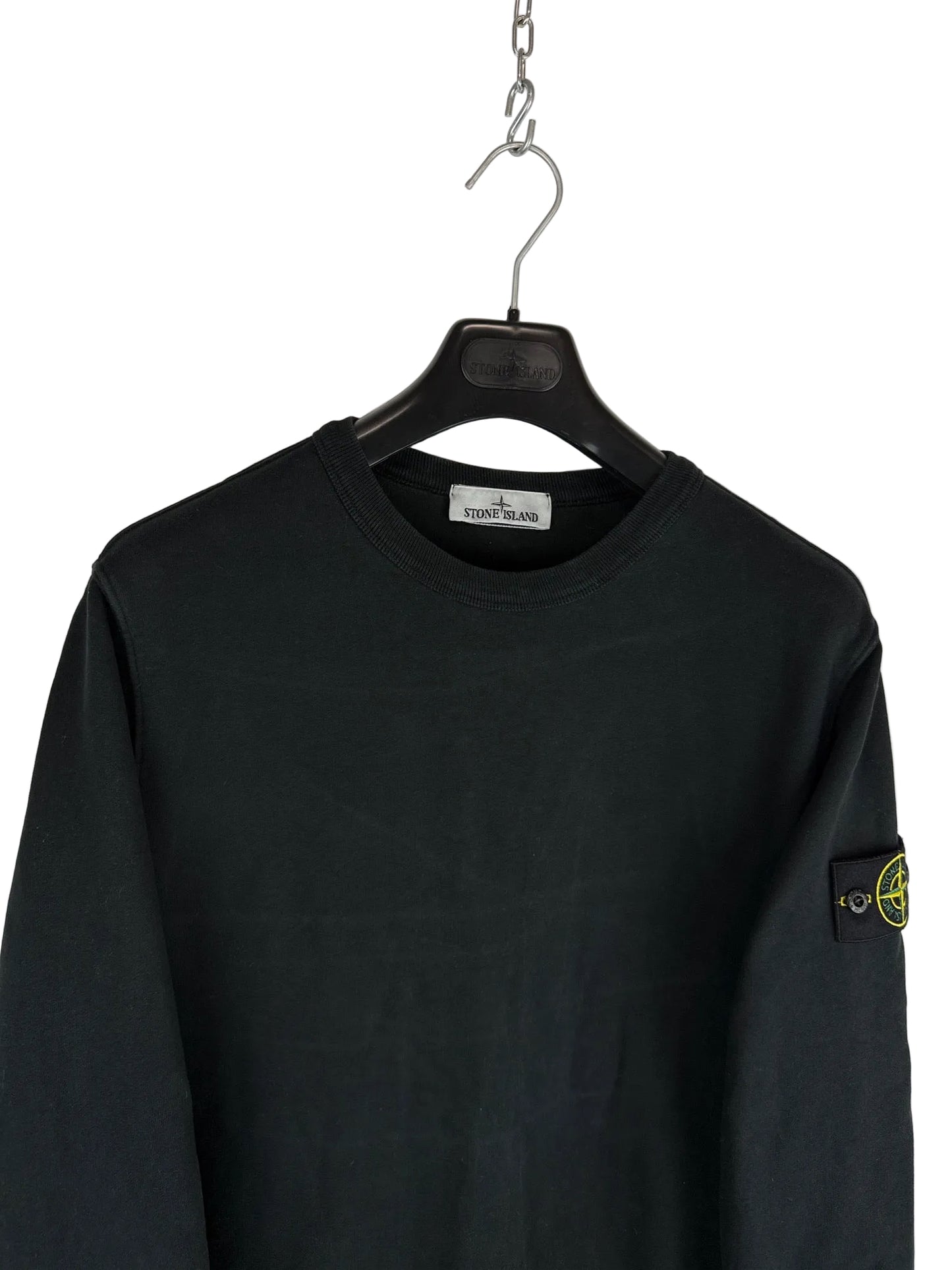 Felpa nera Stone Island - Taglia M