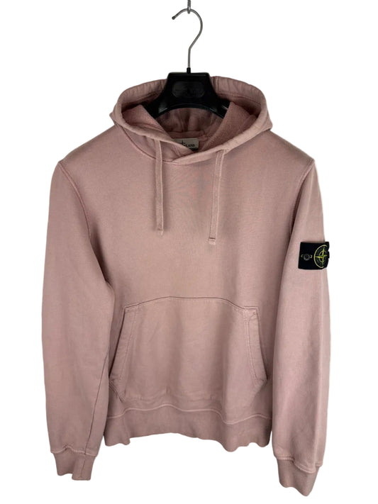 Felpa rosa con cappuccio Stone Island - Taglia M - foto 1