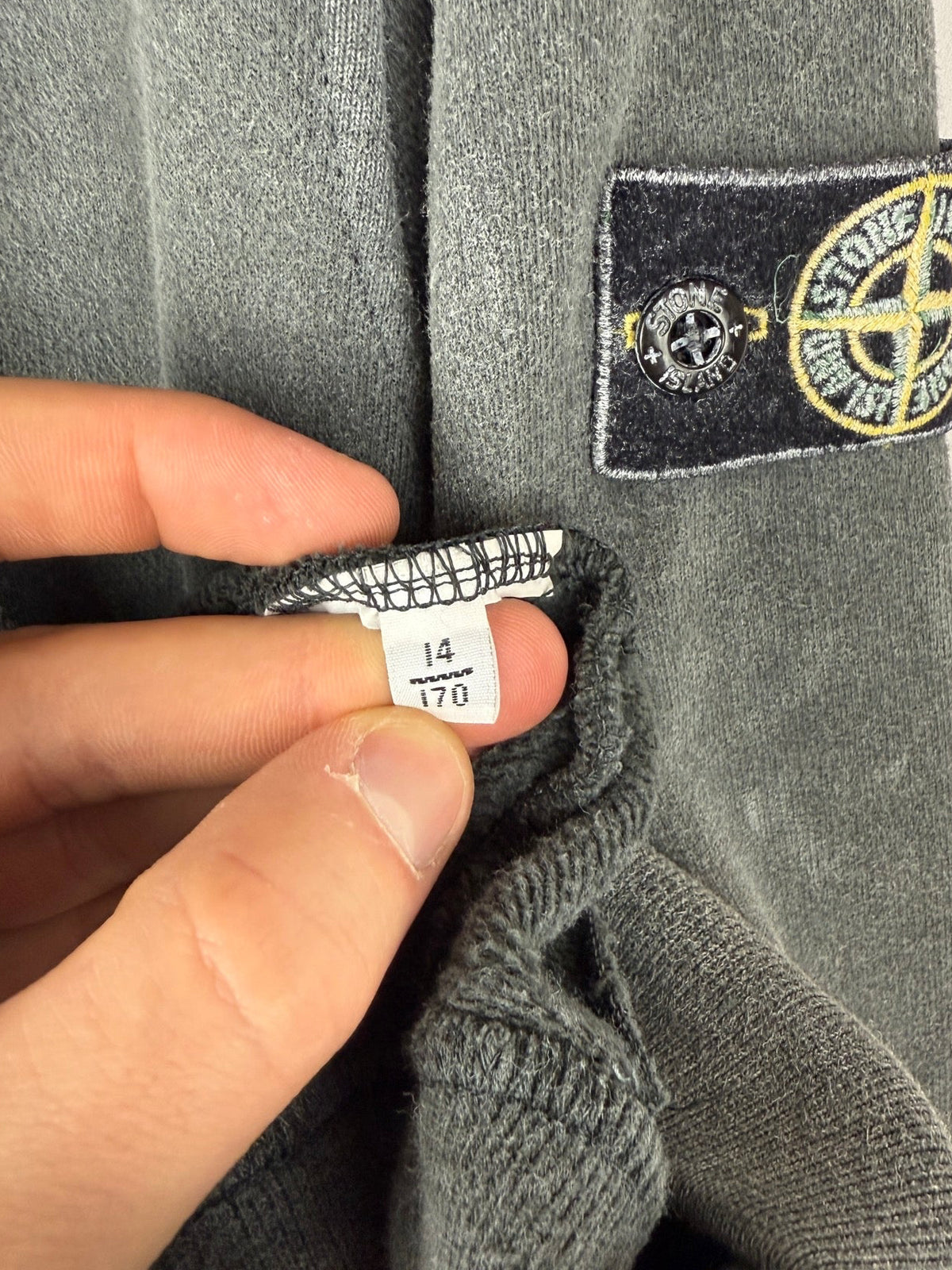Stone Island Frost hooded sweatshirt – Junior size (14 years, 170cm)