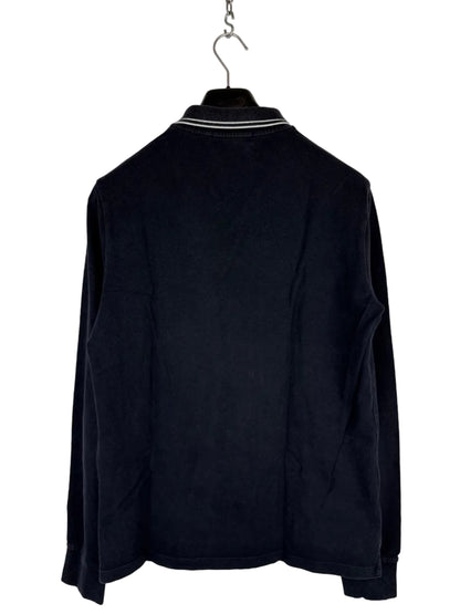 Polo blu a maniche lunghe Stone Island - Taglia M