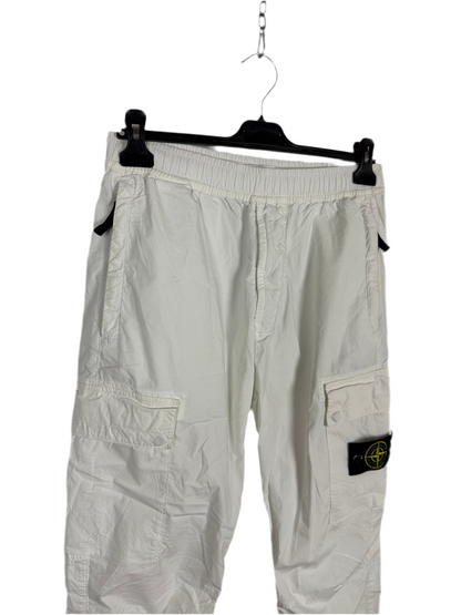 Pantaloni cargo bianchi Stone Island - Taglia W31