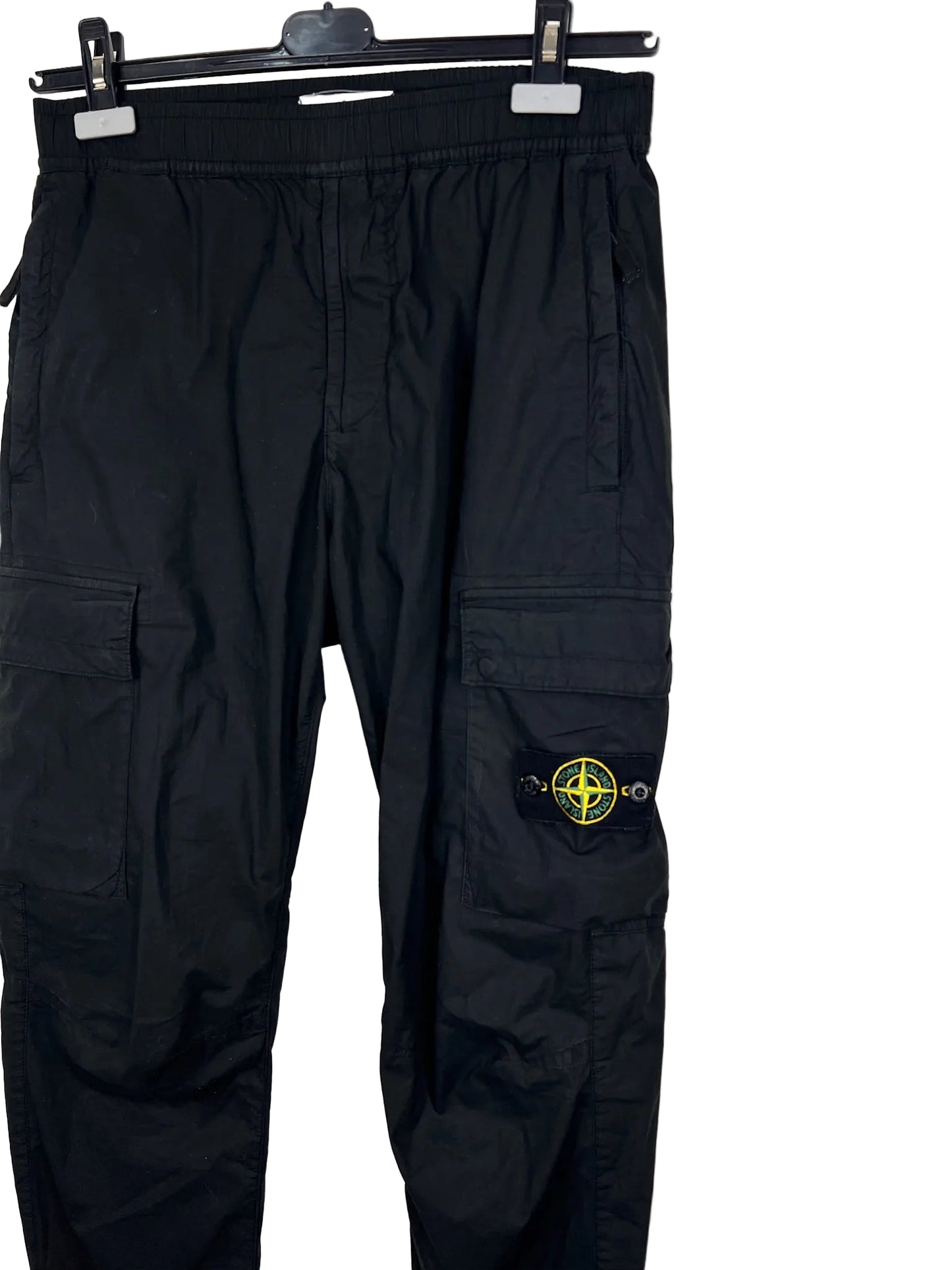 Pantaloni cargo neri Stone Island - Taglia W30