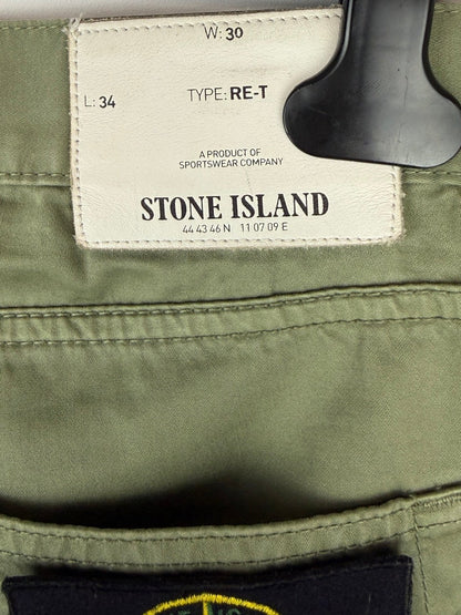 Jeans verdi Stone Island - Taglia W30