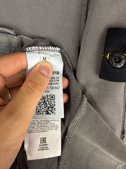 Felpa grigia con taschino sul petto Stone Island - Taglia M