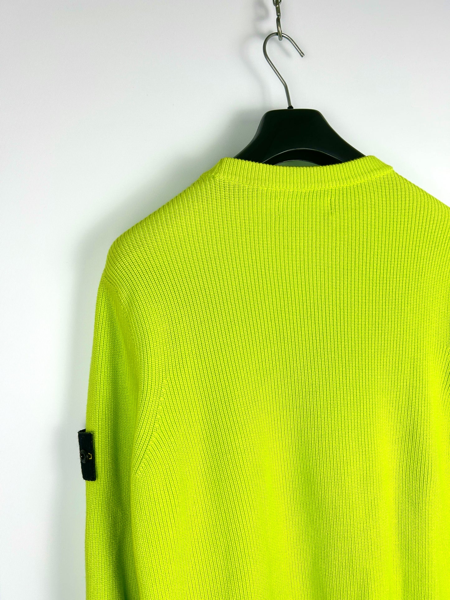 Maglione verde fluo Stone Island - Taglia L