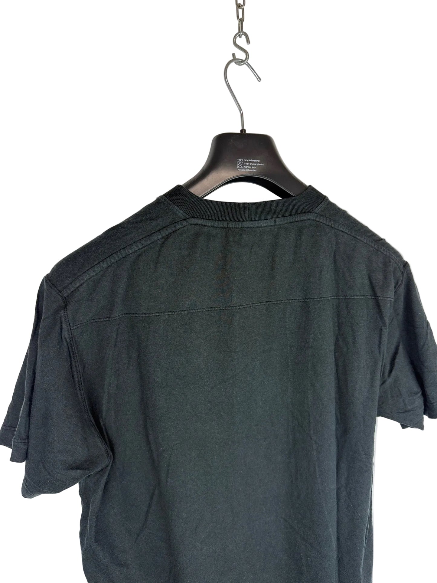 T-shirt nera Stone Island - Taglia L