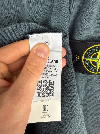 Maglione blu petrolio Stone Island - Taglia M