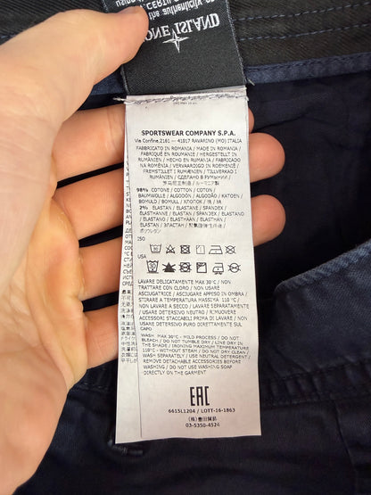 Pantaloncini cargo blu Stone Island - Taglia W31