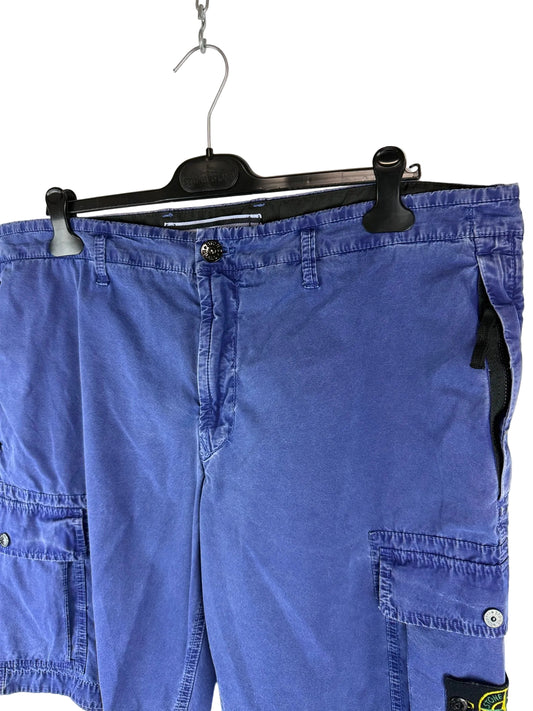 Pantaloncini cargo blu Stone Island - Taglia W40