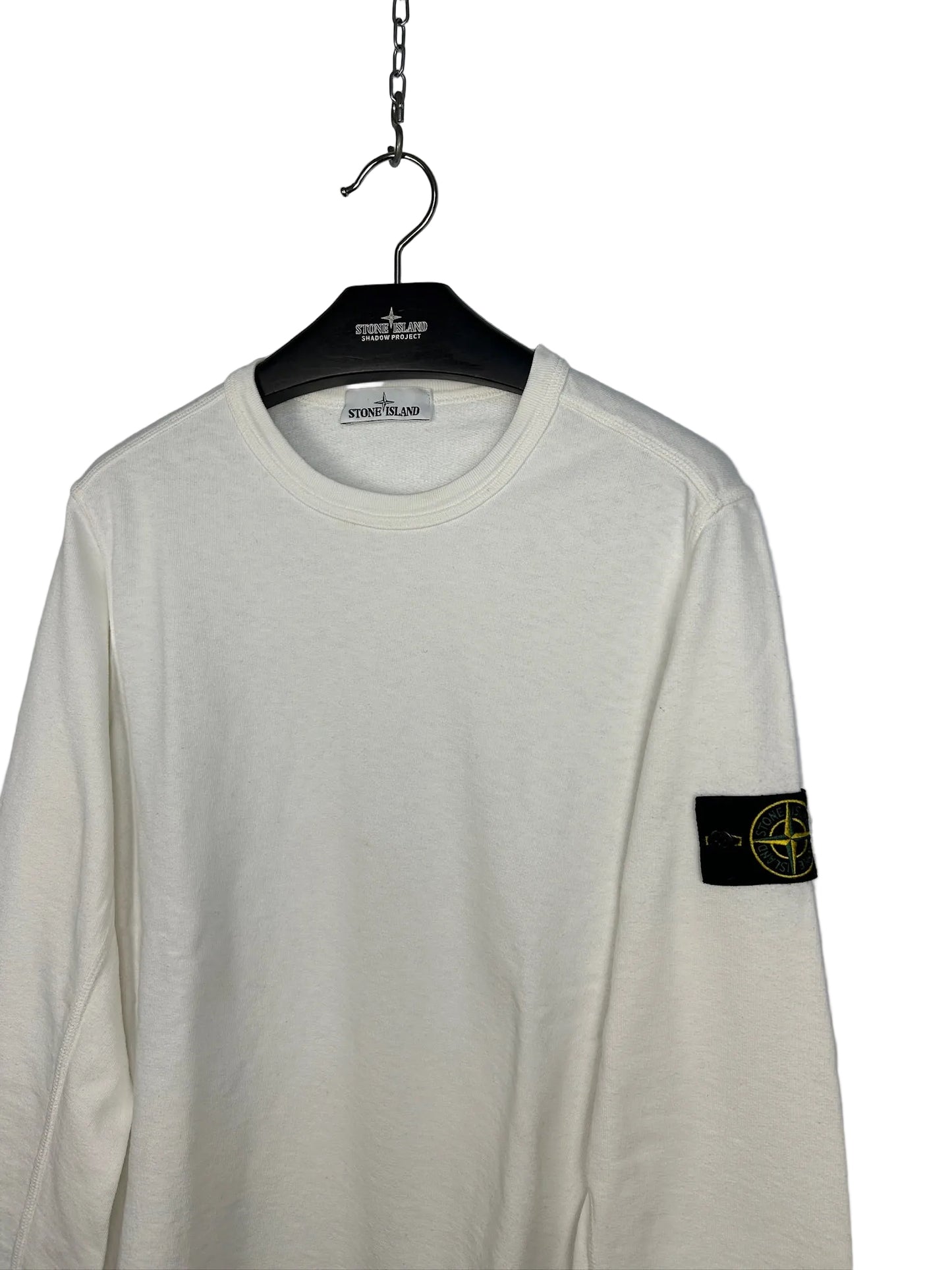 Felpa bianca Stone Island - Taglia L