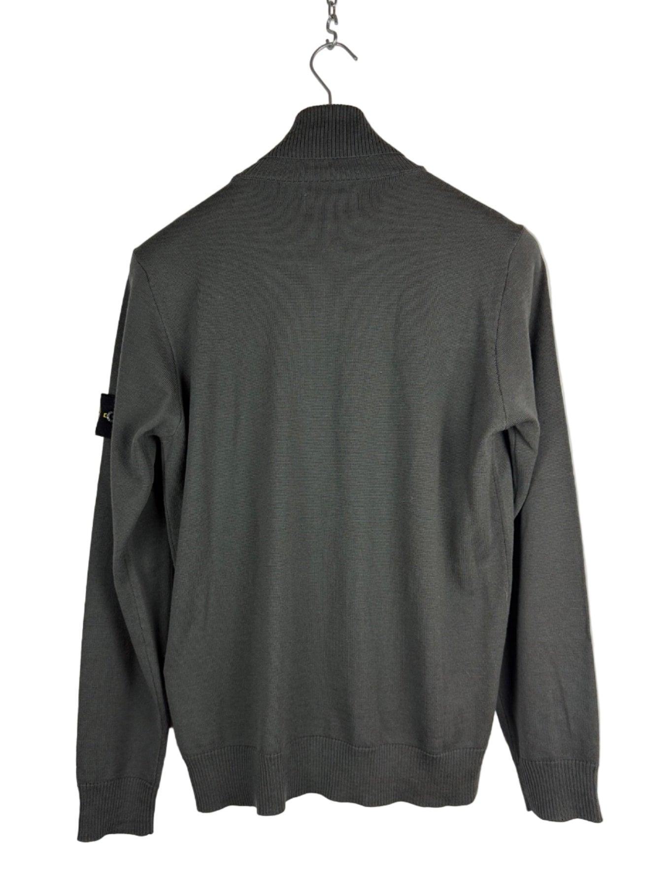 Maglione dolcevita grigio Stone Island (nuovo con cartellino) - Taglia S