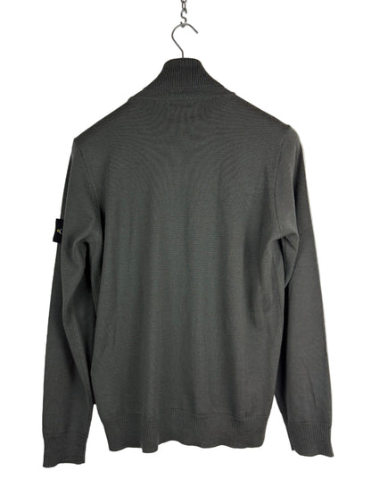 Maglione dolcevita grigio Stone Island (nuovo con cartellino) - Taglia S