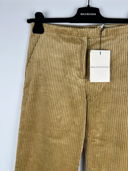 Pantaloni da donna beige Balenciaga (nuovi con cartellino) - Taglia 40