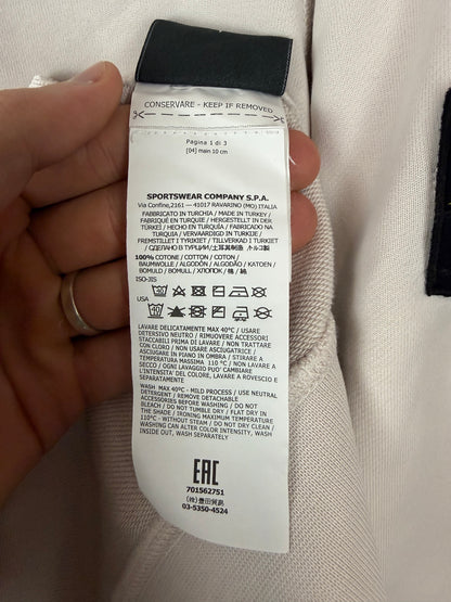 Felpa bianco panna Stone Island - Taglia M