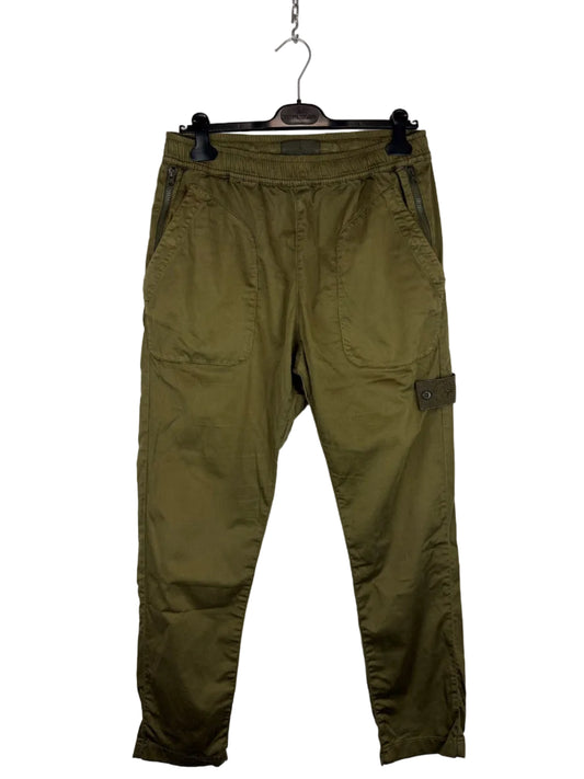 Pantaloni cargo Ghost verdi oliva Stone Island - Taglia W31