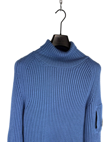 Maglione dolcevita blu C.P. Company - Taglia M