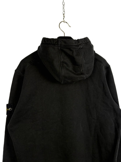 Felpa nera con cappuccio Stone Island 2025 - Taglia L