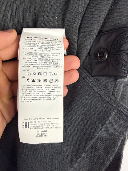 Maglione nero Stone Island Shadow Project - Taglia L