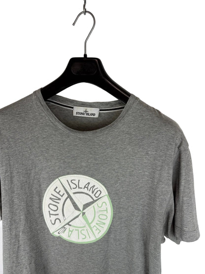 T-shirt grigia Stone Island - Taglia L