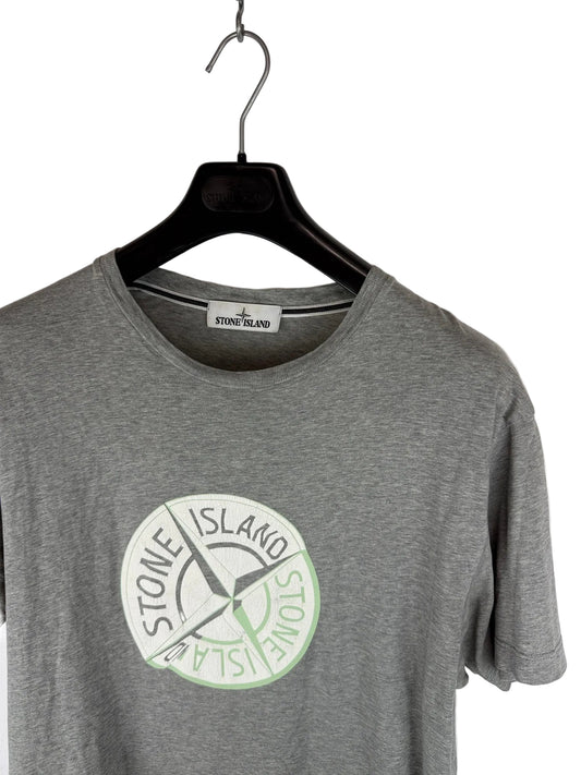 T-shirt grigia Stone Island - Taglia L