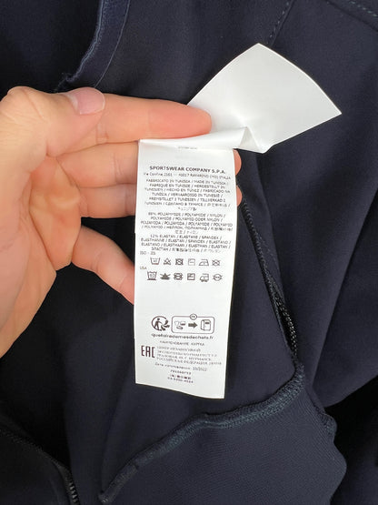 Felpa blu con zip Stone Island - Taglia L