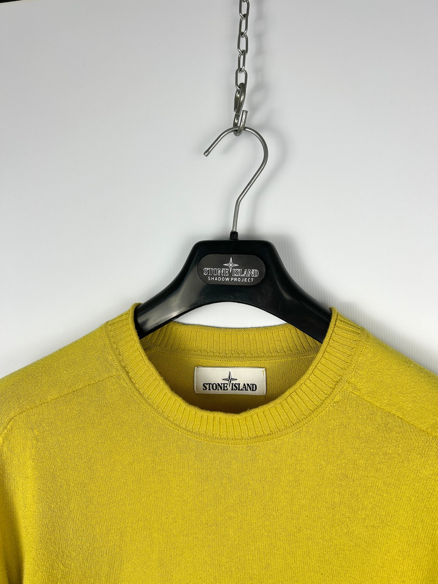 Maglione giallo senape Stone Island - Taglia M