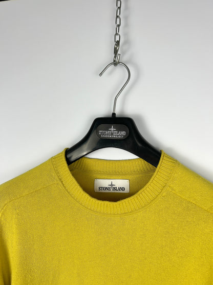 Maglione giallo senape Stone Island - Taglia M