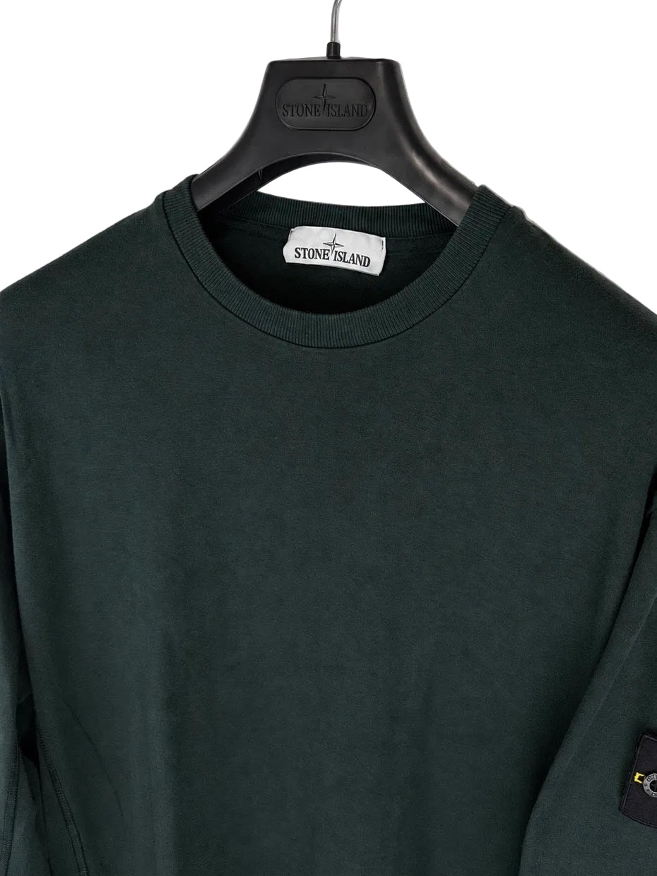 Felpa verde petrolio Stone Island - Taglia L