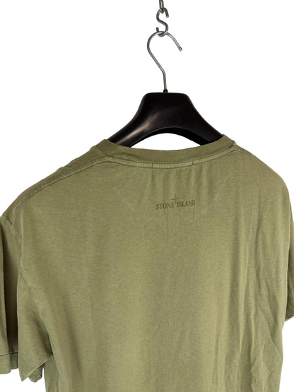 T-shirt verde Stone Island - Taglia M