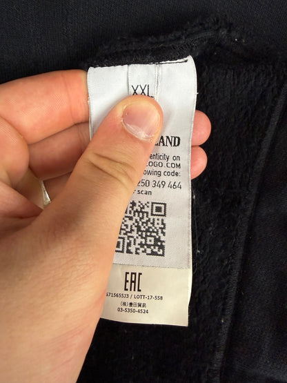 Felpa nera Stone Island - Taglia XXL