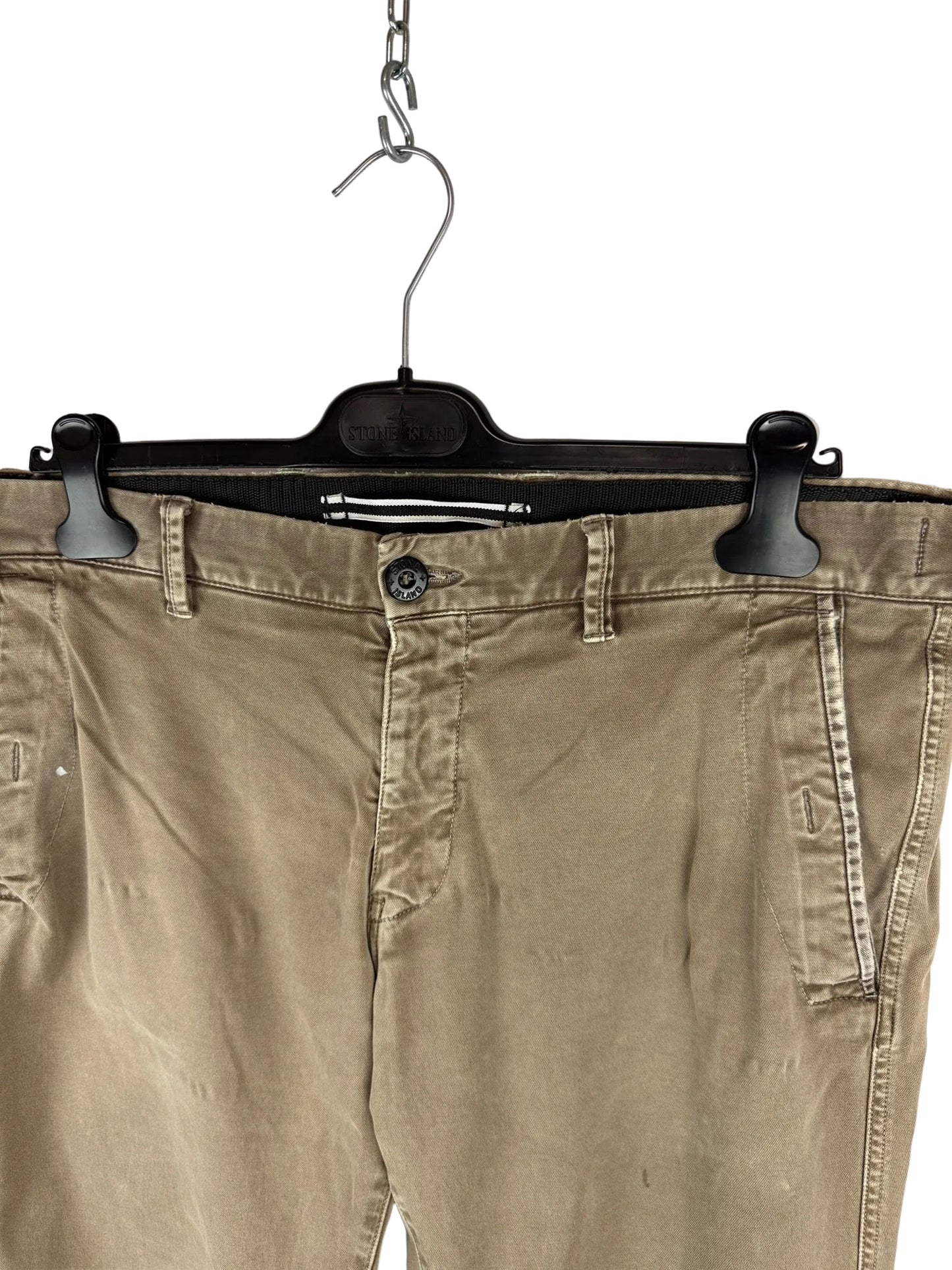 Pantaloni beige Stone Island - Taglia W36