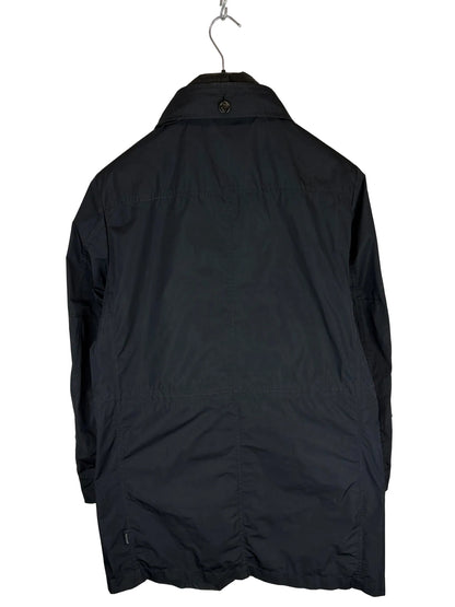 Giacca Ribermont blu navy con cappuccio a scomparsa Moncler - Taglia M