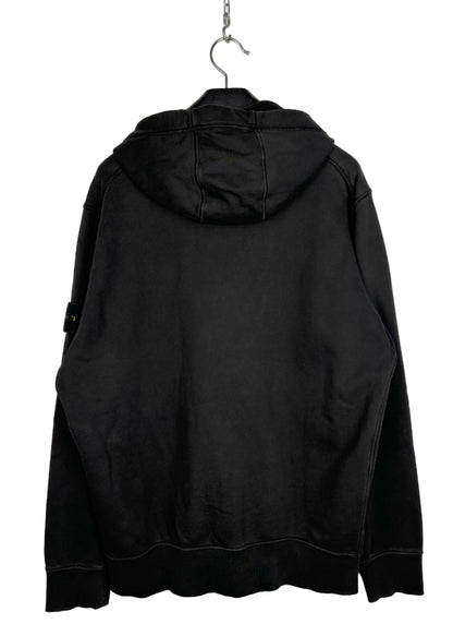 Felpa nera con chiusura a zip Stone Island - Taglia L