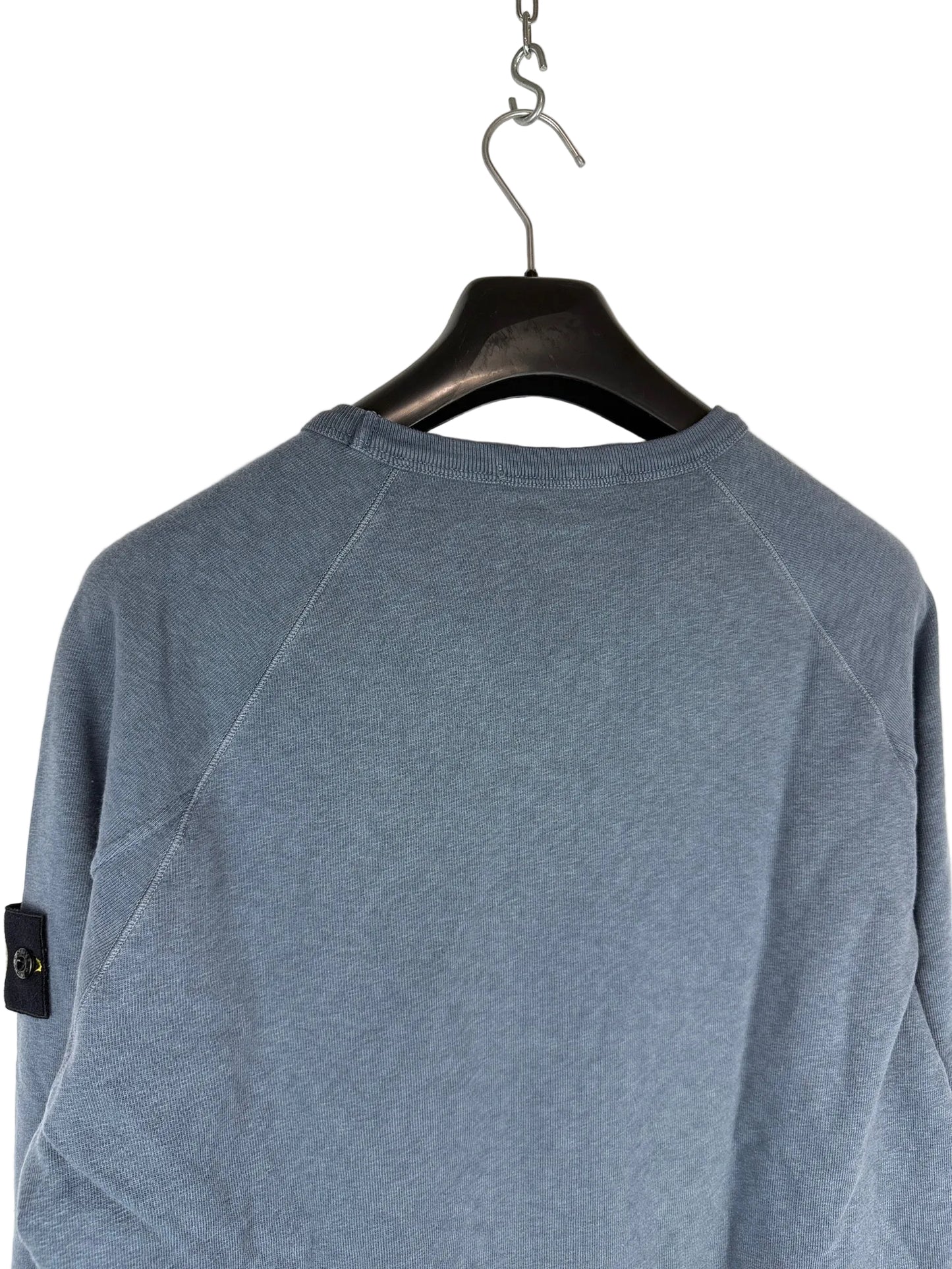 Felpa blu Stone Island (nuova con cartellino) - Taglia M