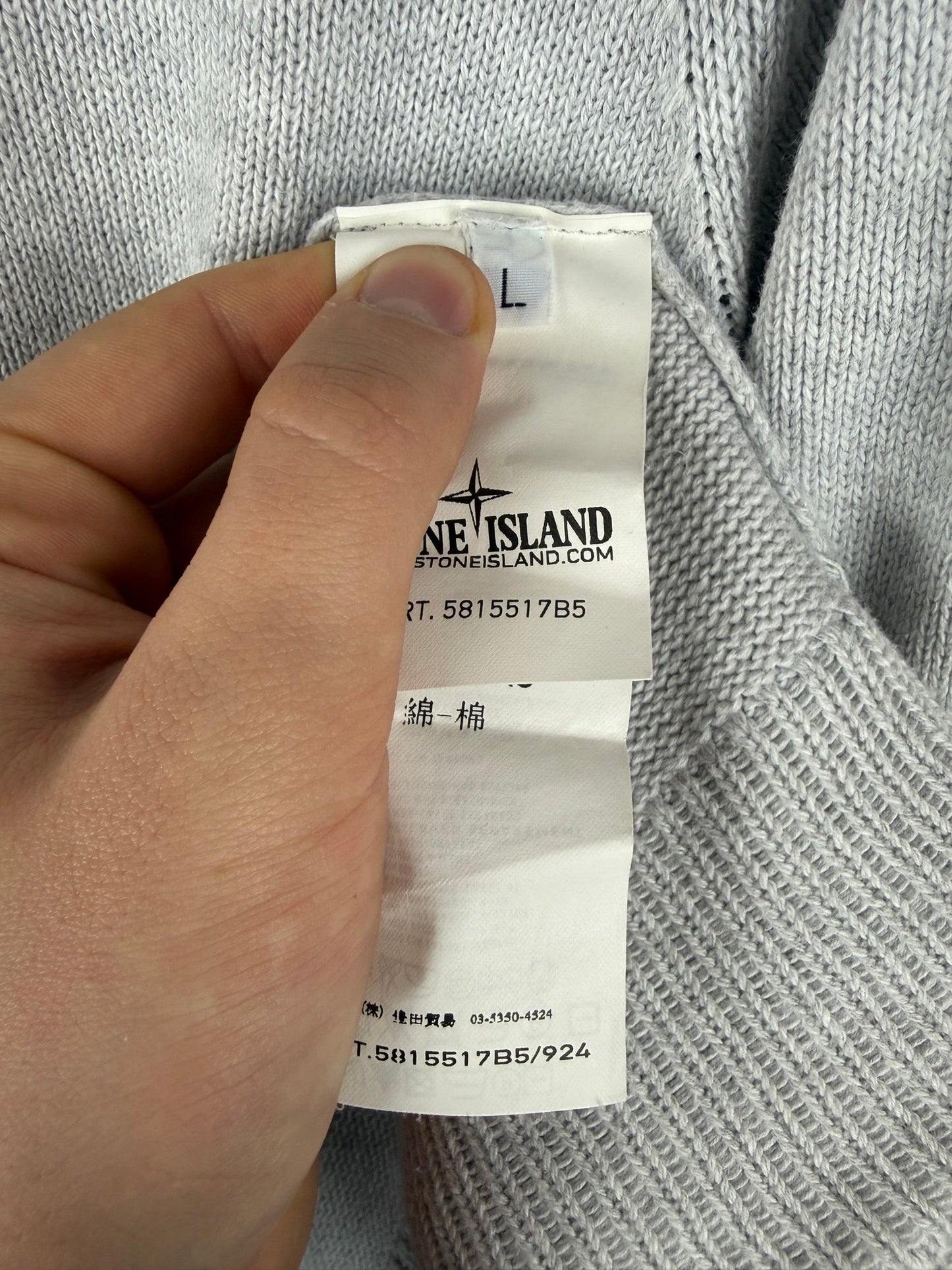 Maglione grigio Stone Island - Taglia L