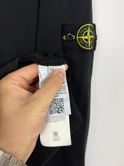 Felpa nera Stone Island - Taglia XXXL