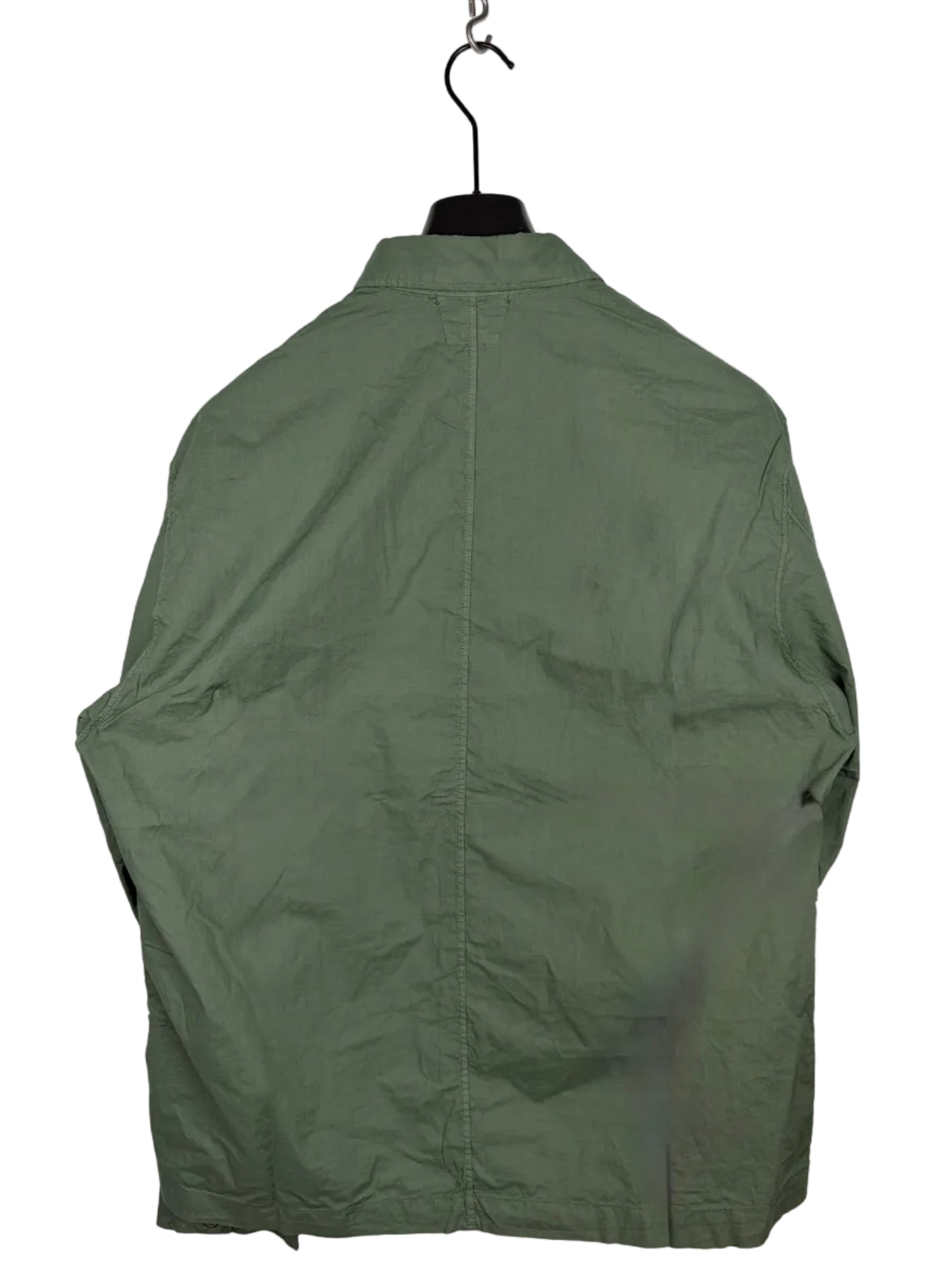 Overshirt verde con chiusura a bottoni C.P. Company (nuova con cartellino) - Taglia XL