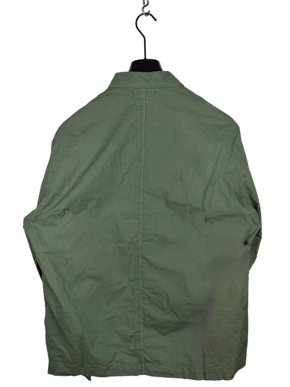 Overshirt verde con chiusura a bottoni C.P. Company (nuova con cartellino) - Taglia XL