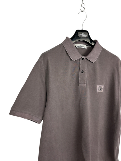 Polo grigio-vinaccio Stone Island - Taglia XXL