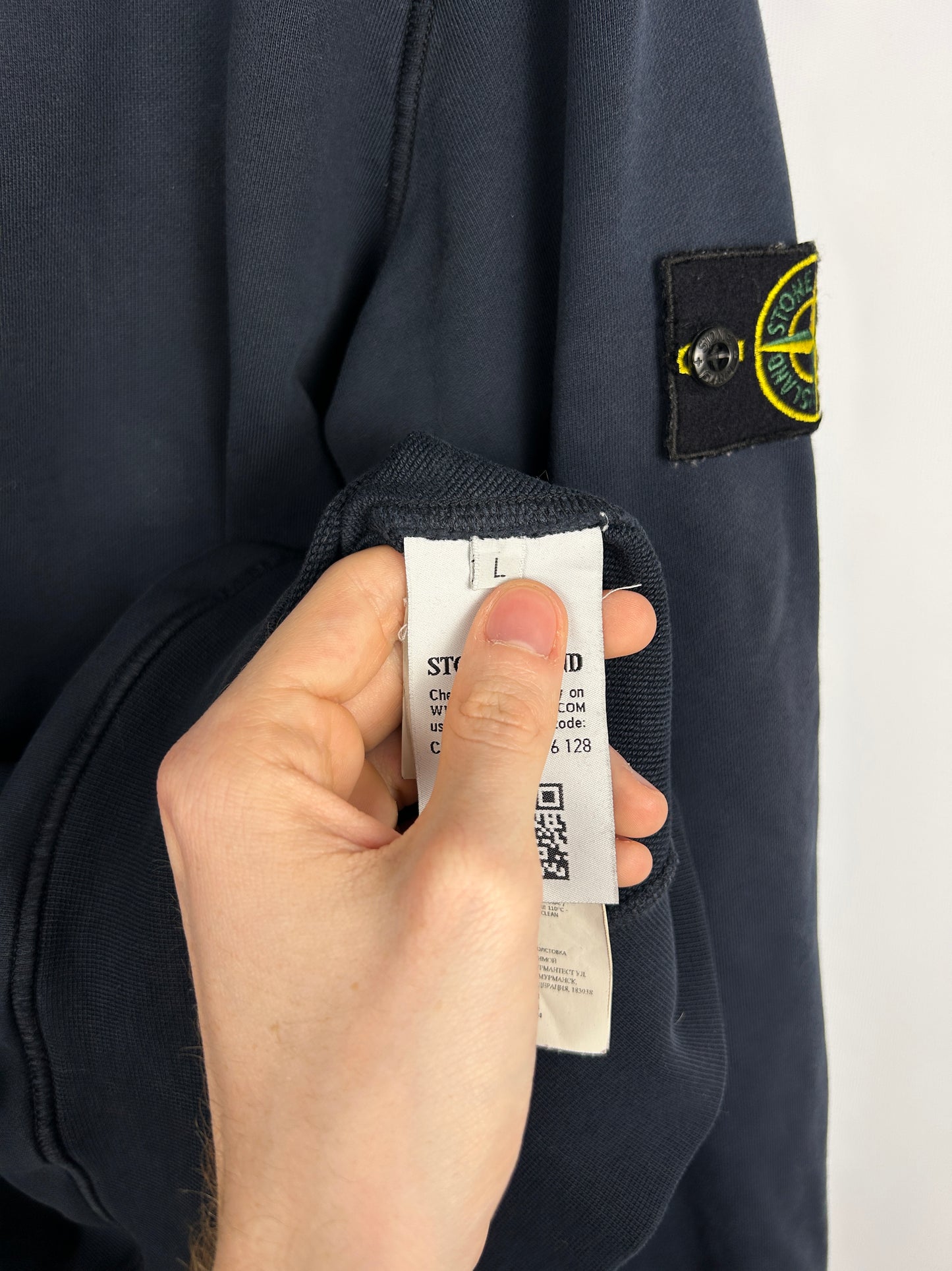 Felpa blu navy Stone Island - Taglia L