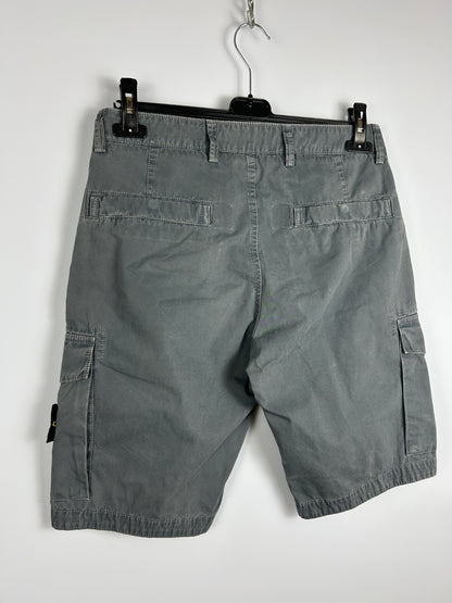 Pantaloncini cargo grigi Stone Island - Taglia W30