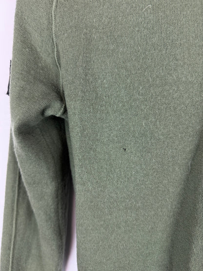 Maglione verde in lana Stone Island - Taglia S