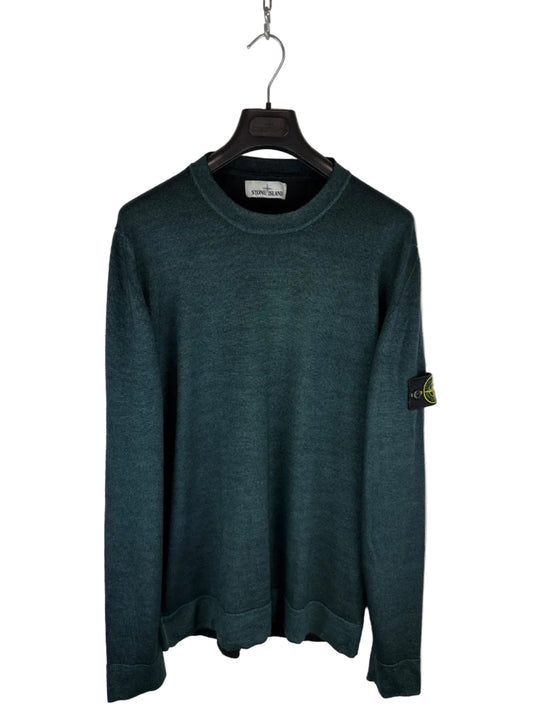 Maglione verde petrolio Stone Island - Taglia XL