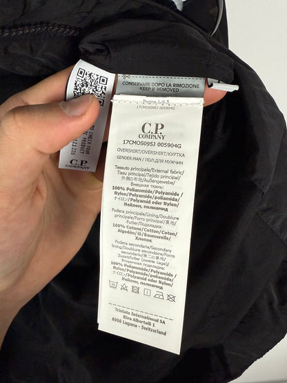 Giacca Chrome-R nera in nylon C.P. Company (nuova con cartellino) - Taglia L